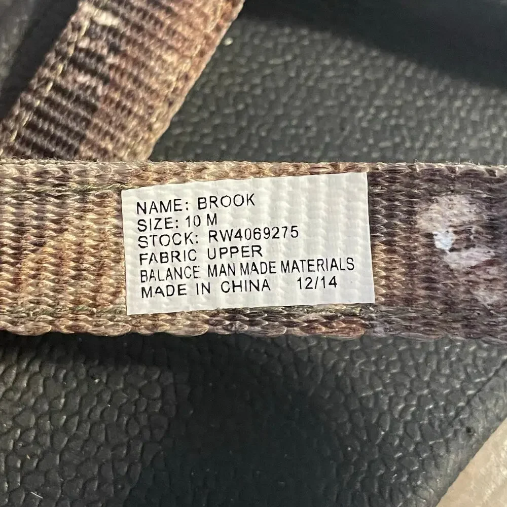 Realtree Girl Brook Camouflage Pattern Water Sandals Women’s Size 10